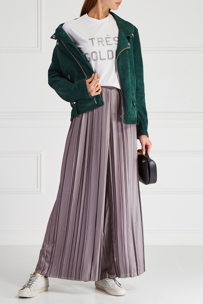 Golden Goose Deluxe Brand Замшевая куртка Chiodo Golden golden goose deluxe brand повседневные брюки