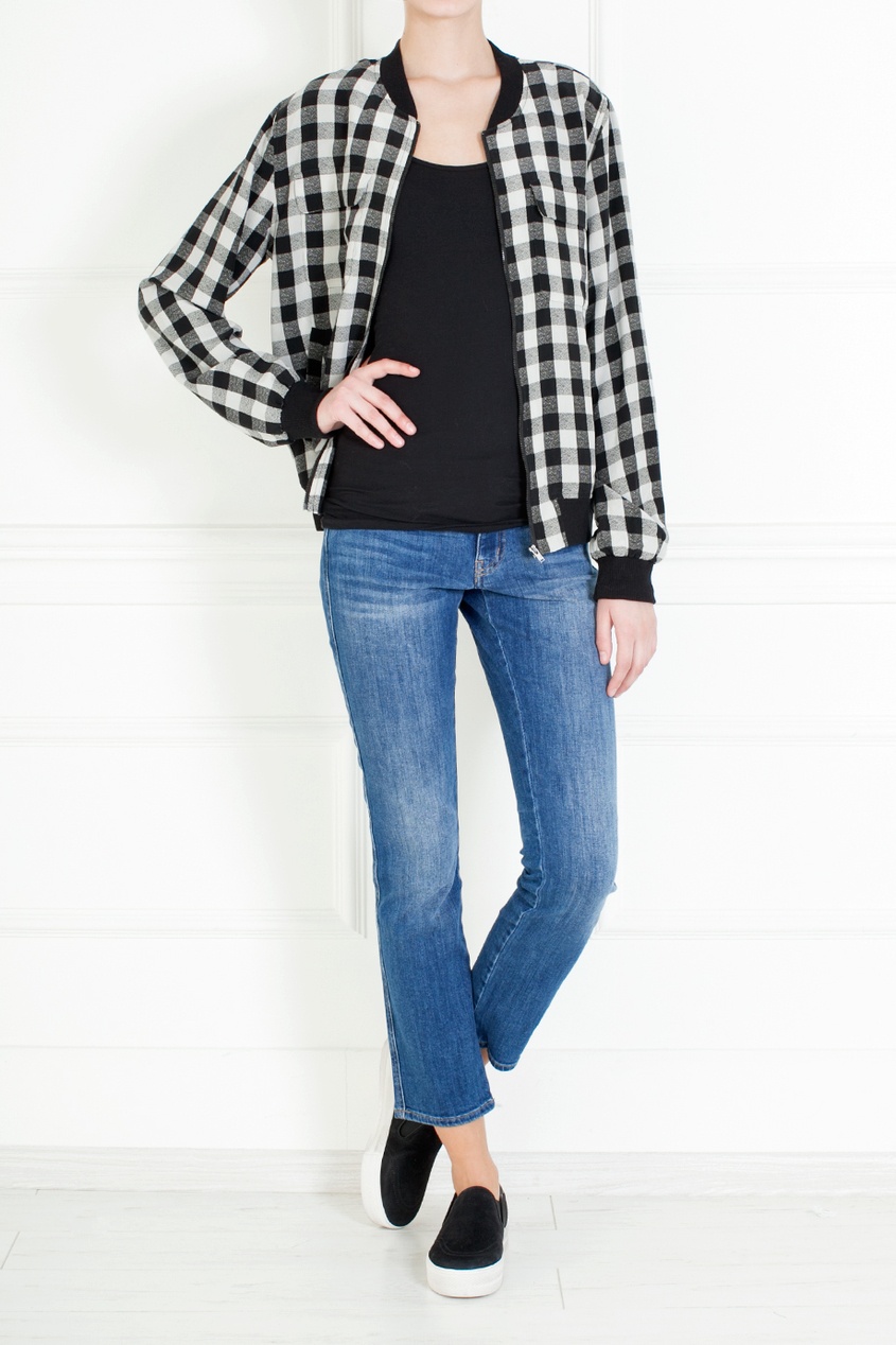 

Хлопковый топ, Черный, Хлопковый топ