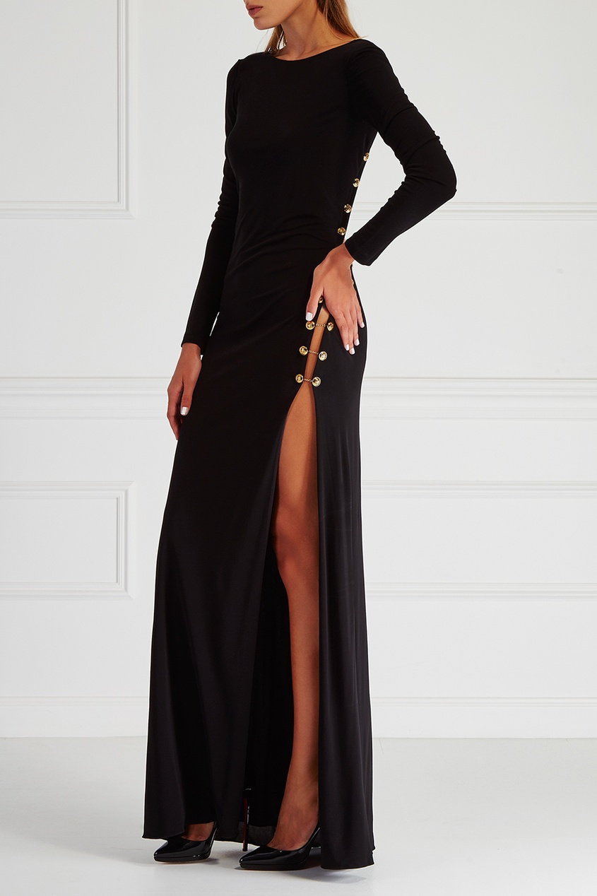 Emilio Pucci вечернее черное платье