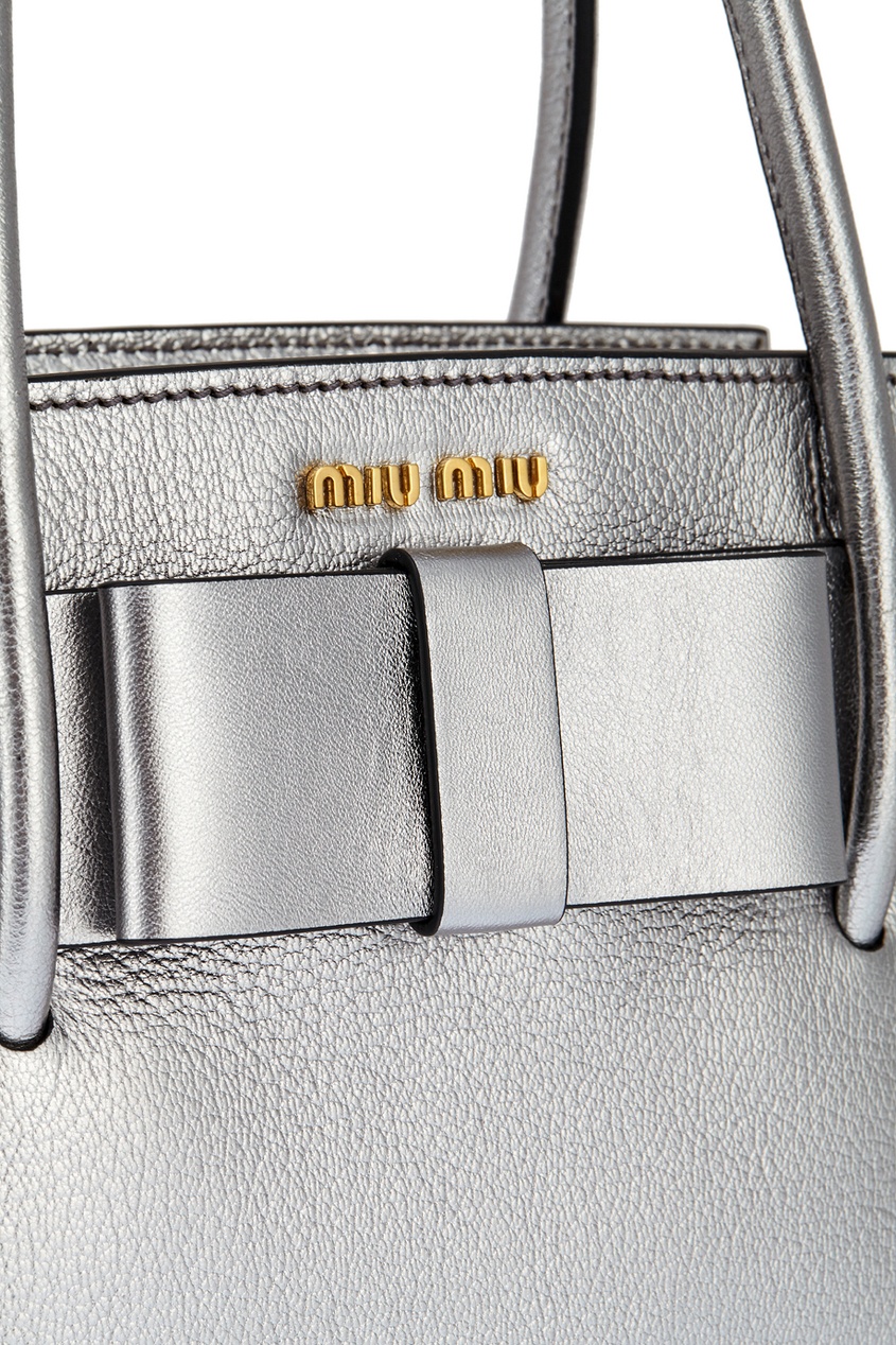 фото Кожаная сумка miu miu