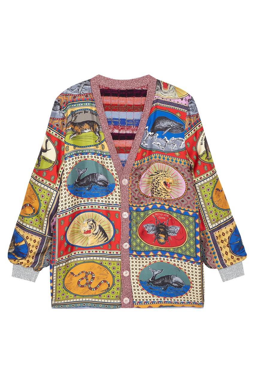 

Шерстяной кардиган, Multicolor, Шерстяной кардиган