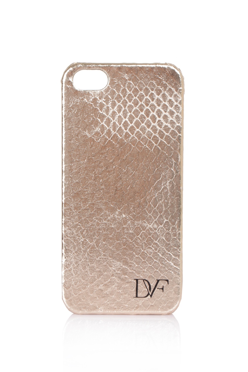 Чехол из змеиной кожи для iPhone 5/5S Diane Von Furstenberg