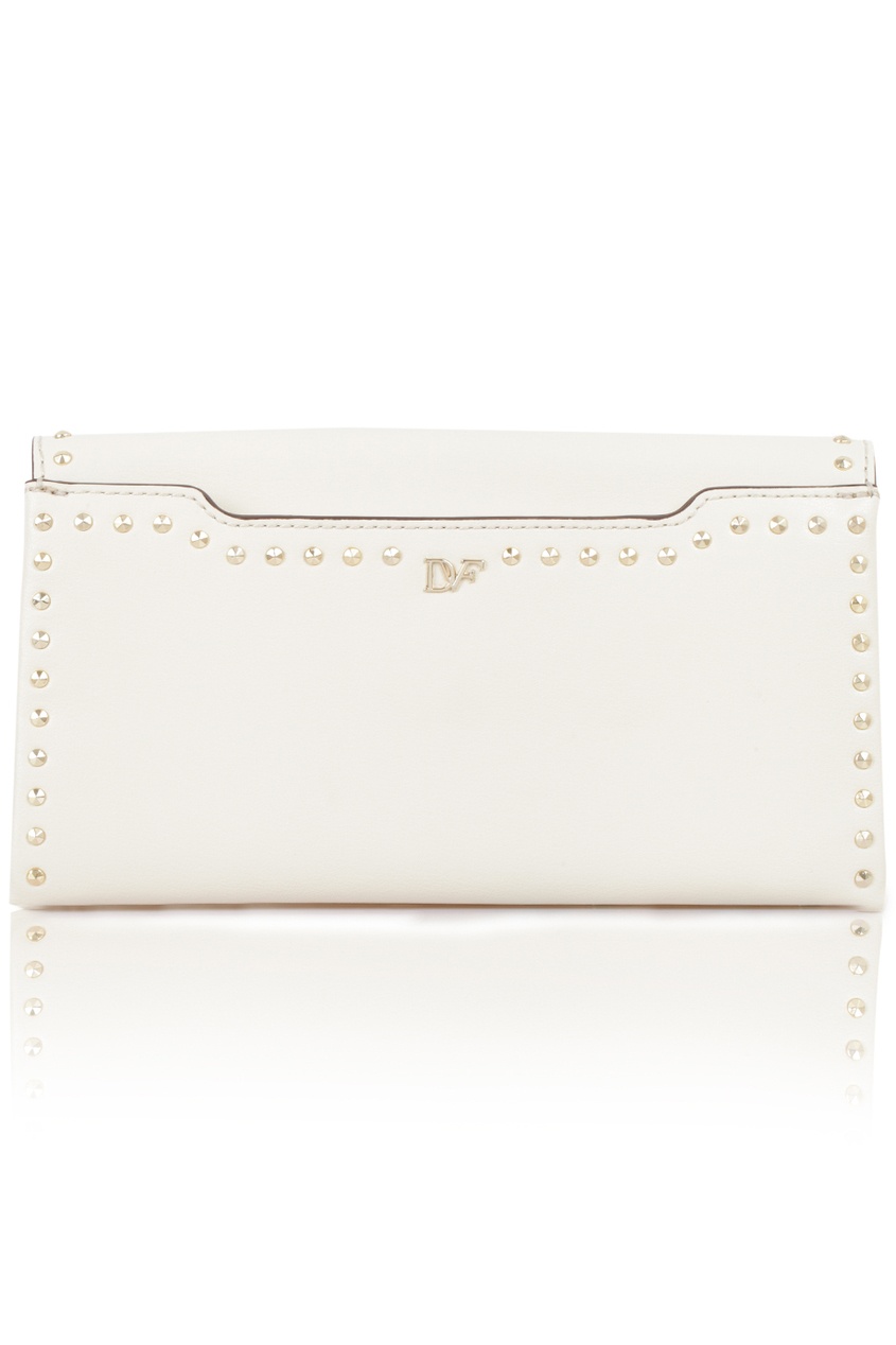 фото Кожаный клатч Envelope Diane von furstenberg