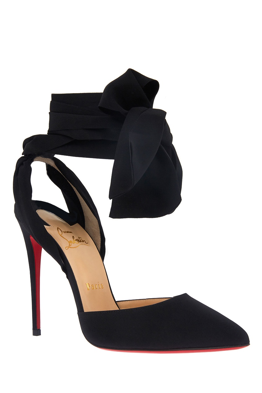 фото Шелковые туфли Douce Du Desert 100 Christian louboutin