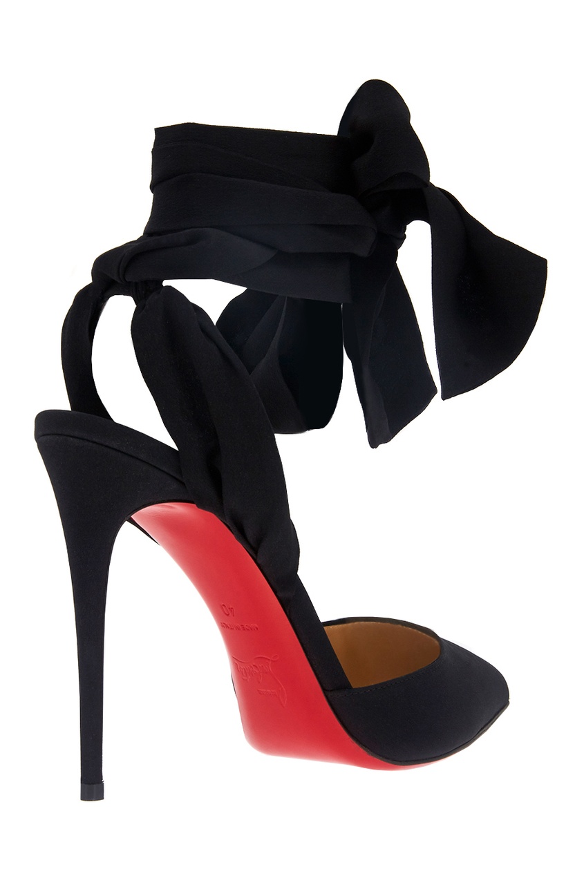 фото Шелковые туфли Douce Du Desert 100 Christian louboutin