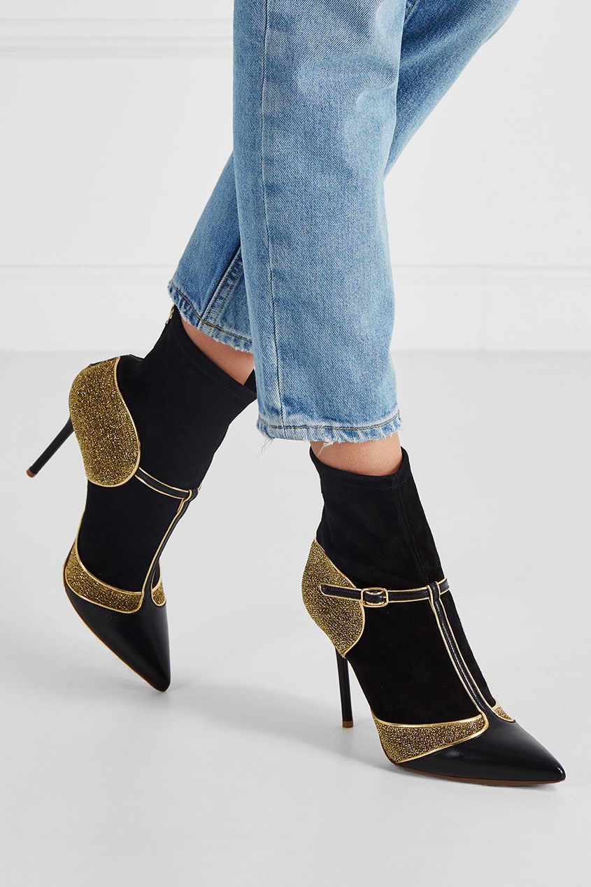 фото Комбинированные ботильоны sadie bootie malone souliers