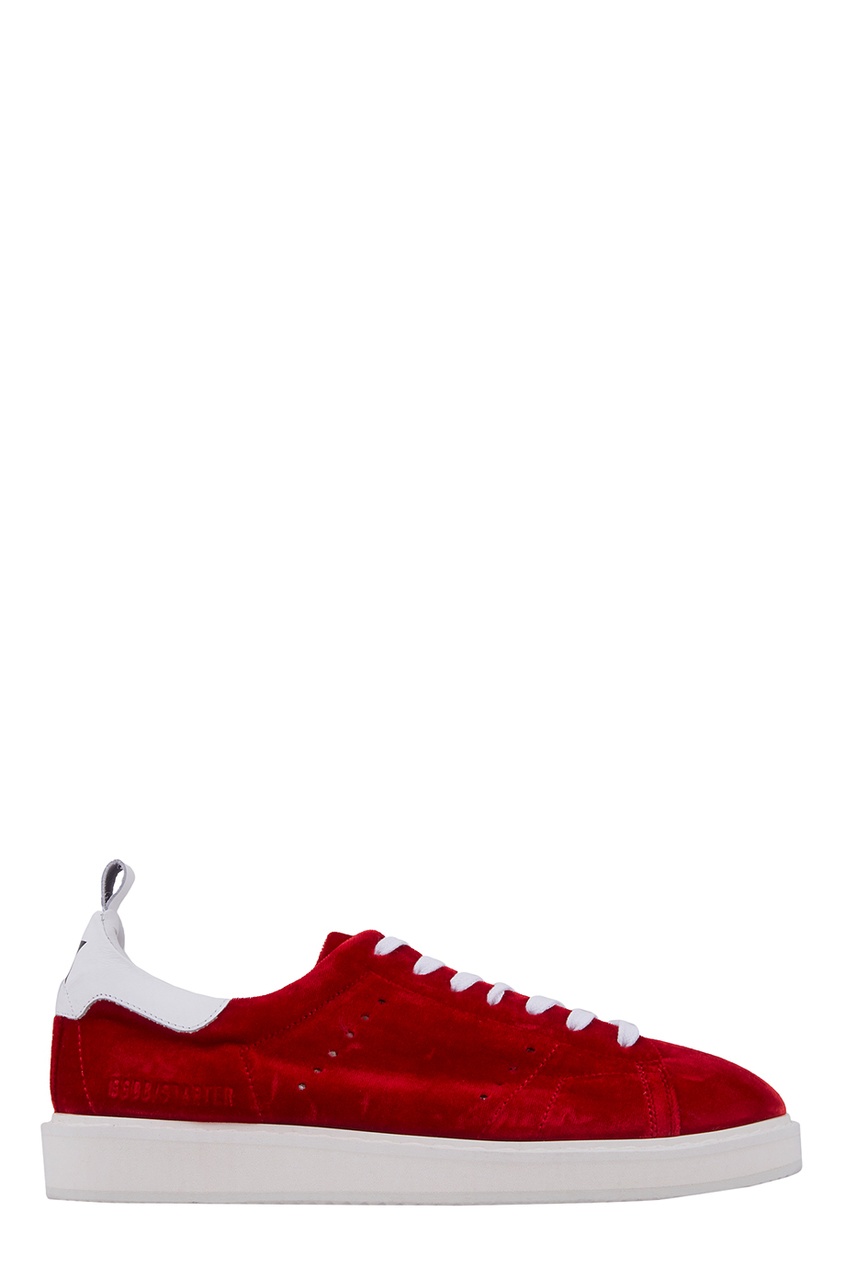 Golden Goose Deluxe Brand Бархатные кеды Starter golden goose deluxe brand повседневные брюки