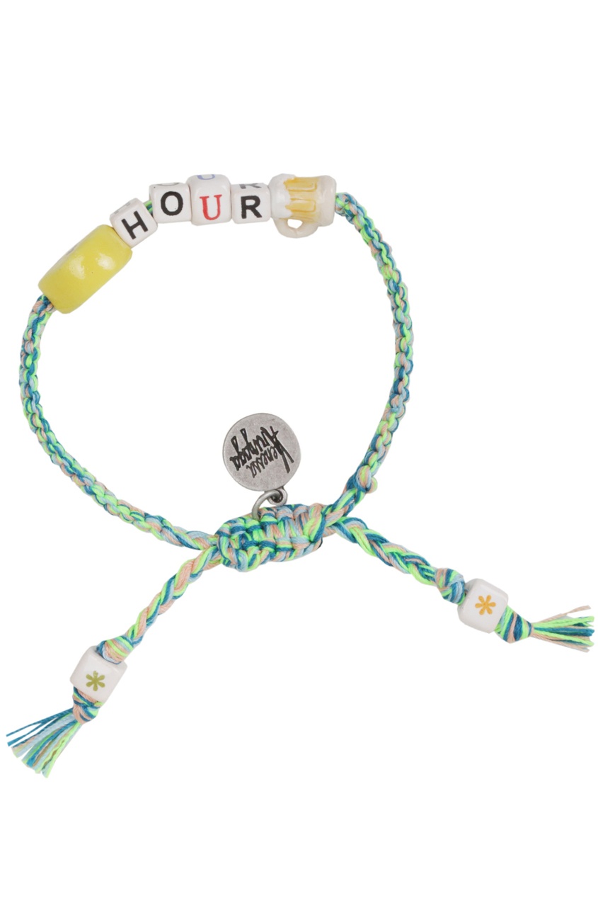 

Браслет из ткани и керамики, Multicolor, Браслет из ткани и керамики