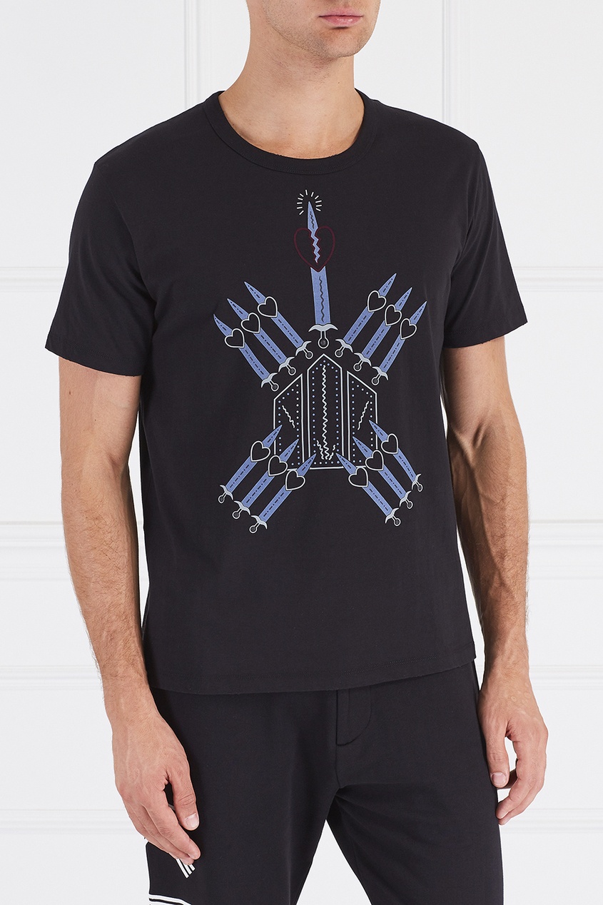 Футболка с принтом