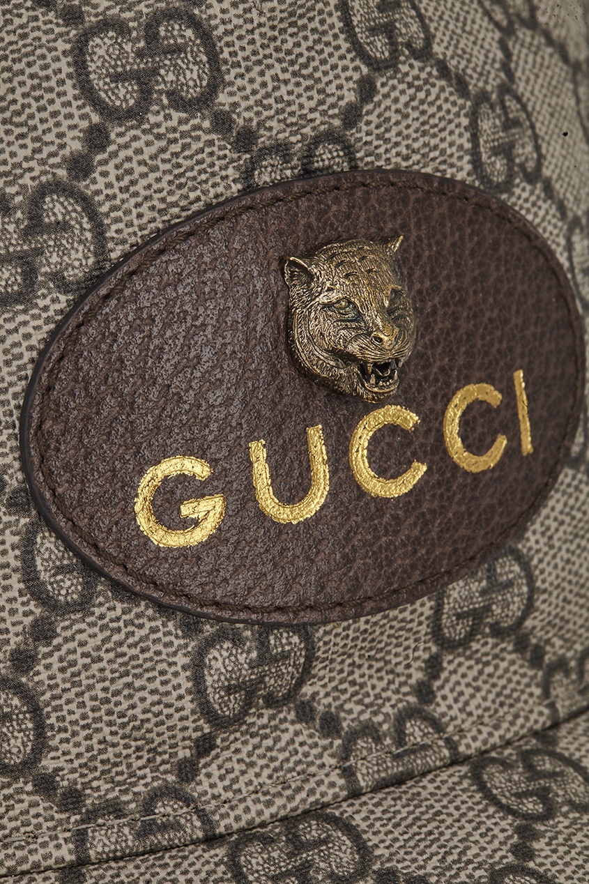 фото Бейсболка с нашивкой gucci