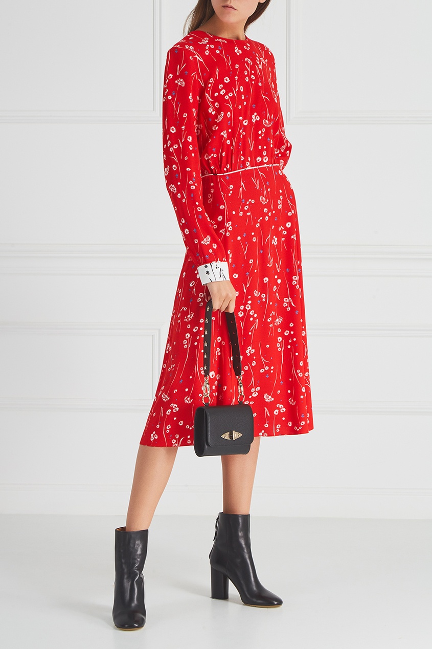 фото Кожаная сумка red valentino