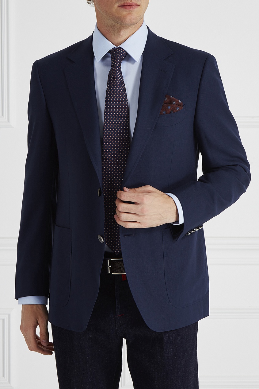 Canali Платок с узором костюм canali костюм