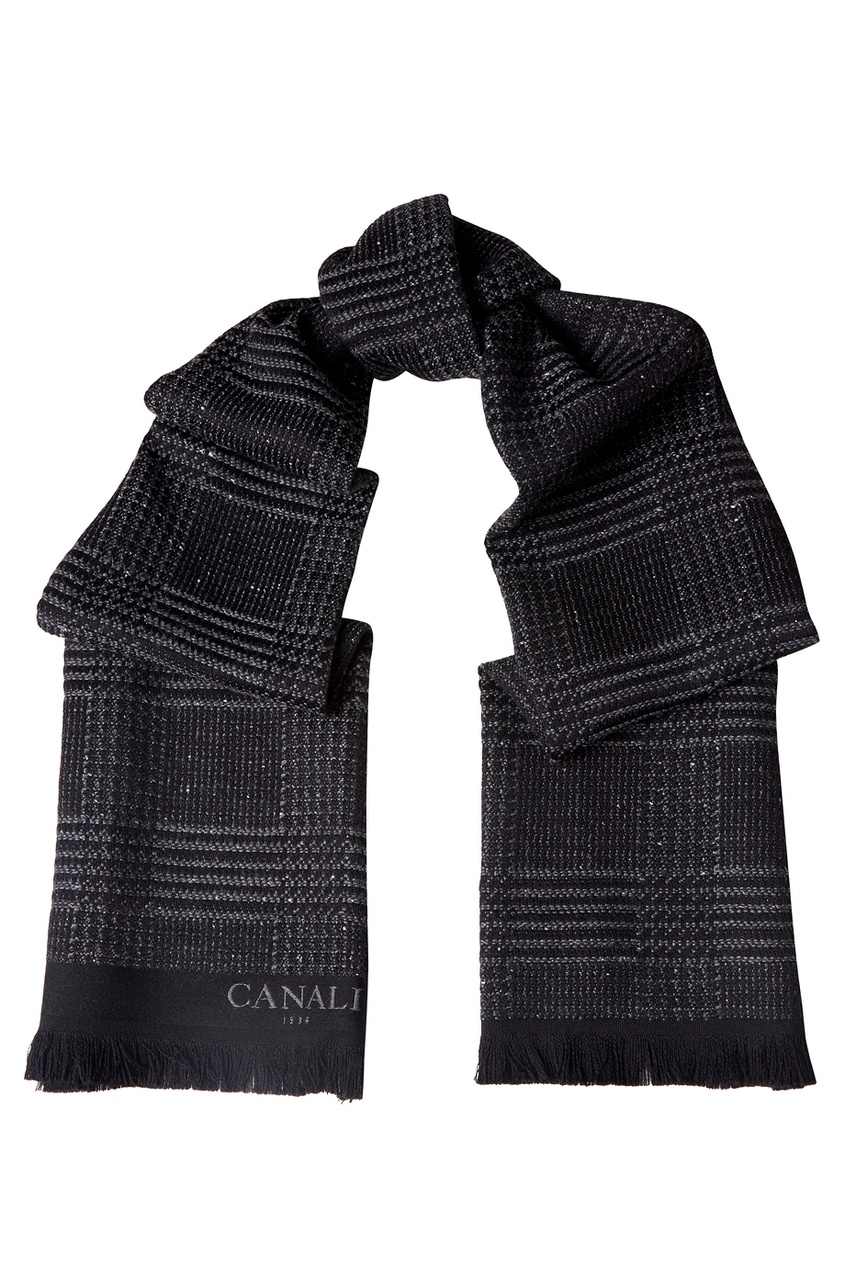 Canali Шарф в клетку костюм canali костюм