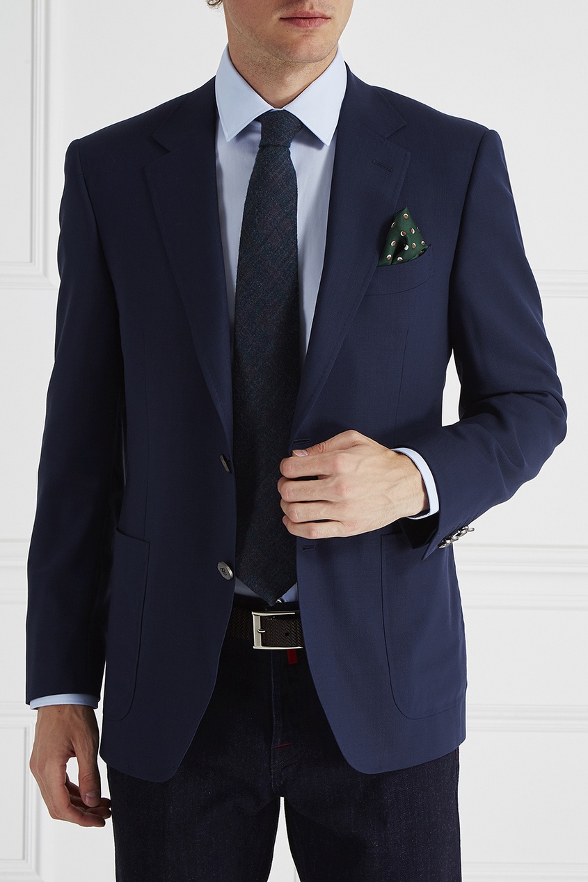 Canali Платок в горошек костюм canali костюм