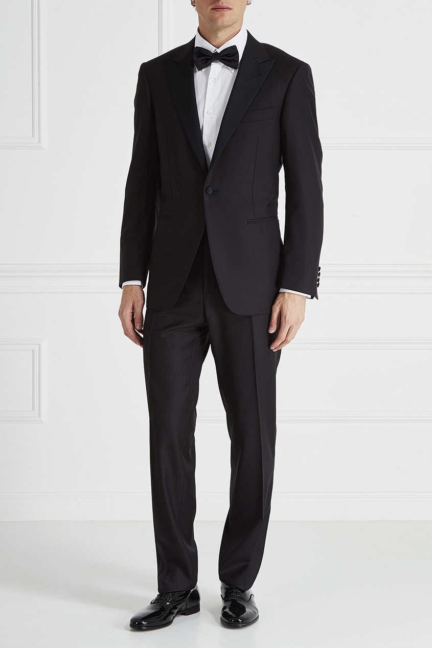 Canali Шерстяной костюм костюм canali костюм