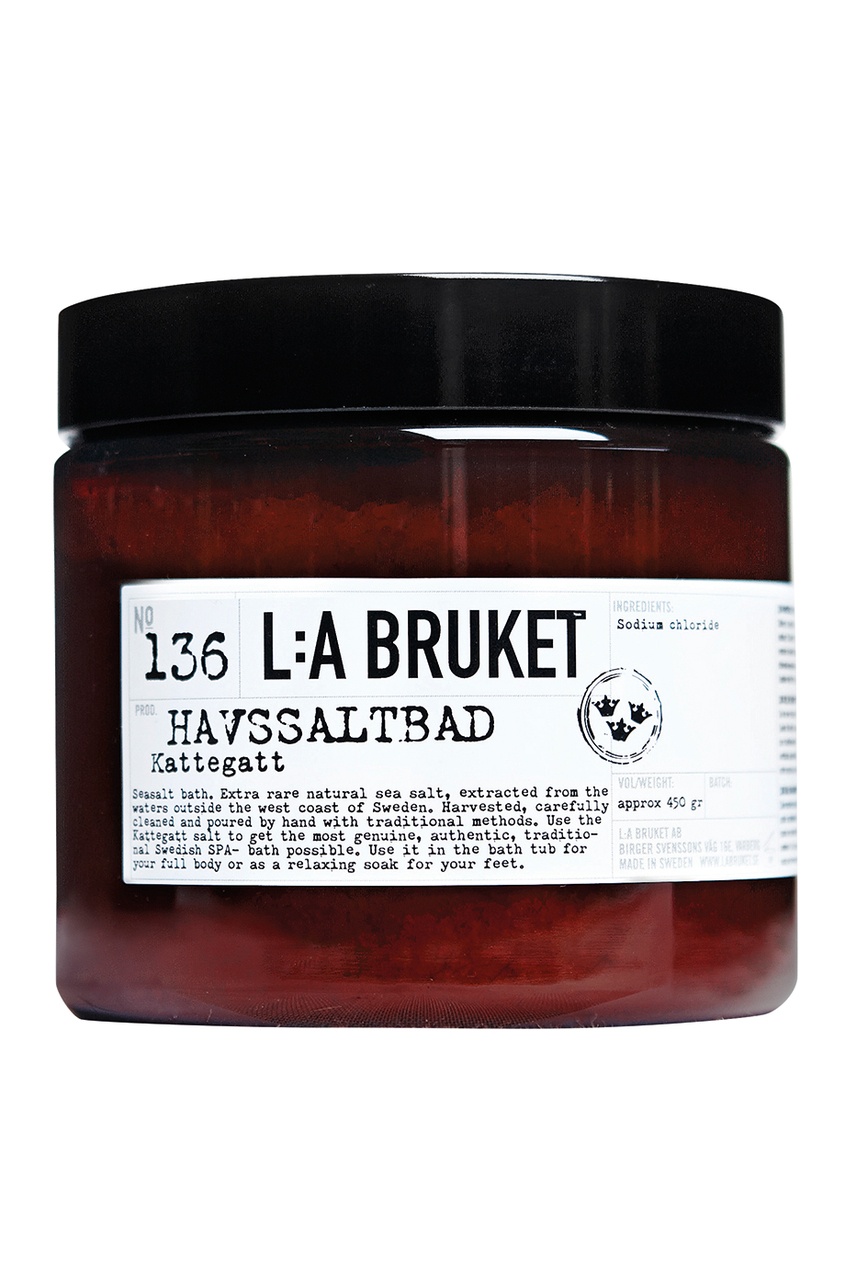 

Соль для ванн 136 Havssaltbad Kattegatt/Sea Salt bath Kattegatt, 450 g, Без цвета