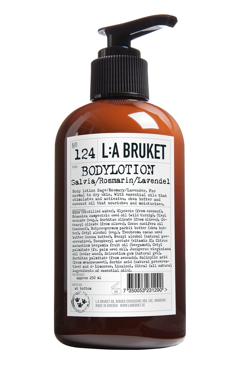 фото Лосьон для тела 124 Salvia/Rosmarin/Lavendel-Sage/Rosemary/Lavendel, 250 ml L:a bruket