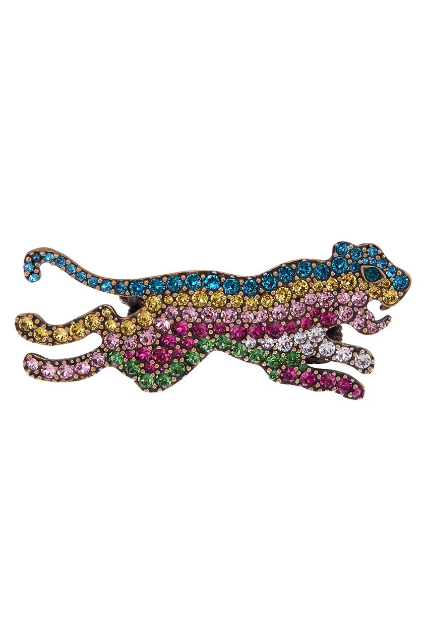 

Кольцо с разноцветными кристаллами, Multicolor