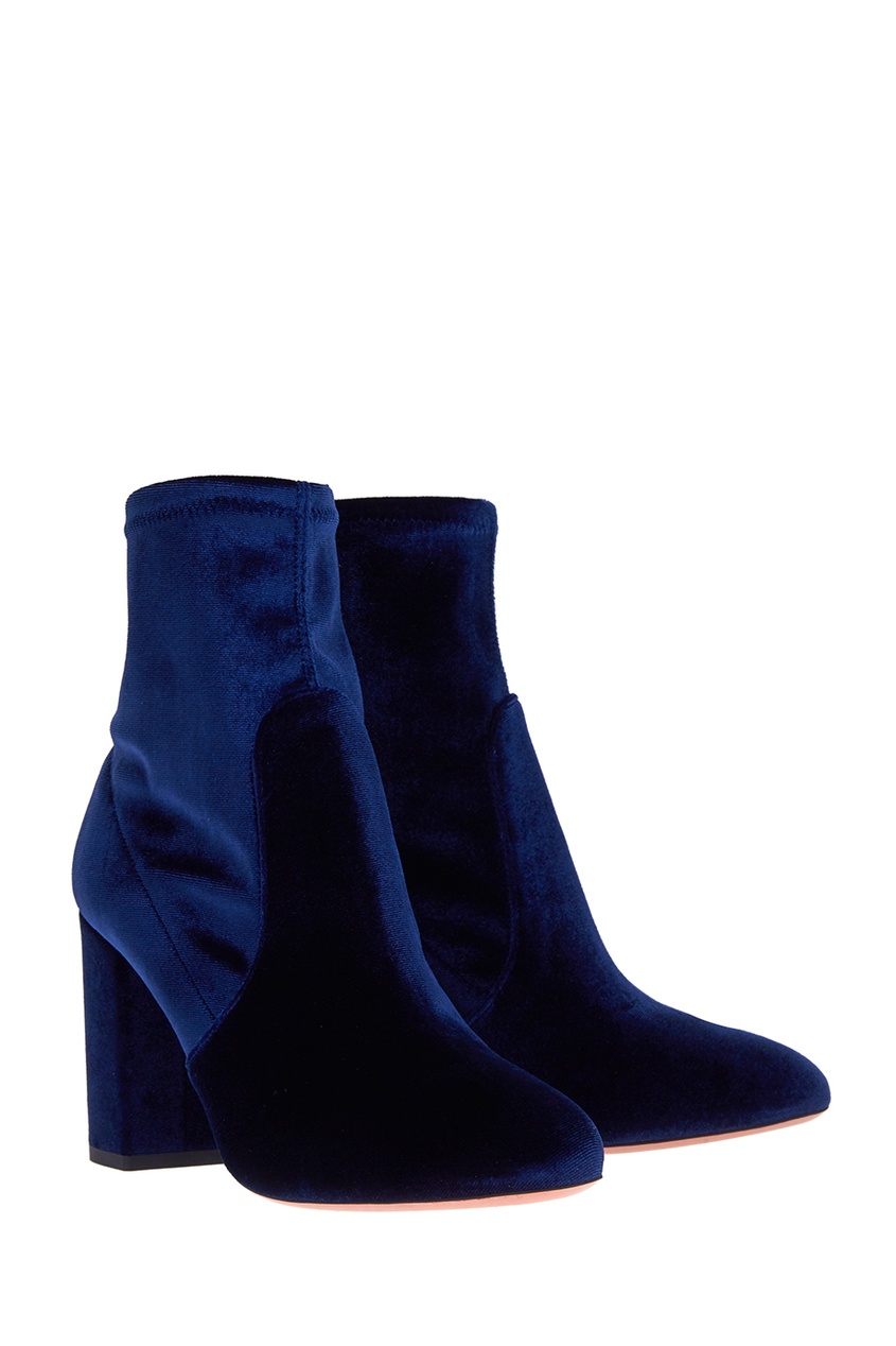 Бархатные ботильоны So Me Bootie 85