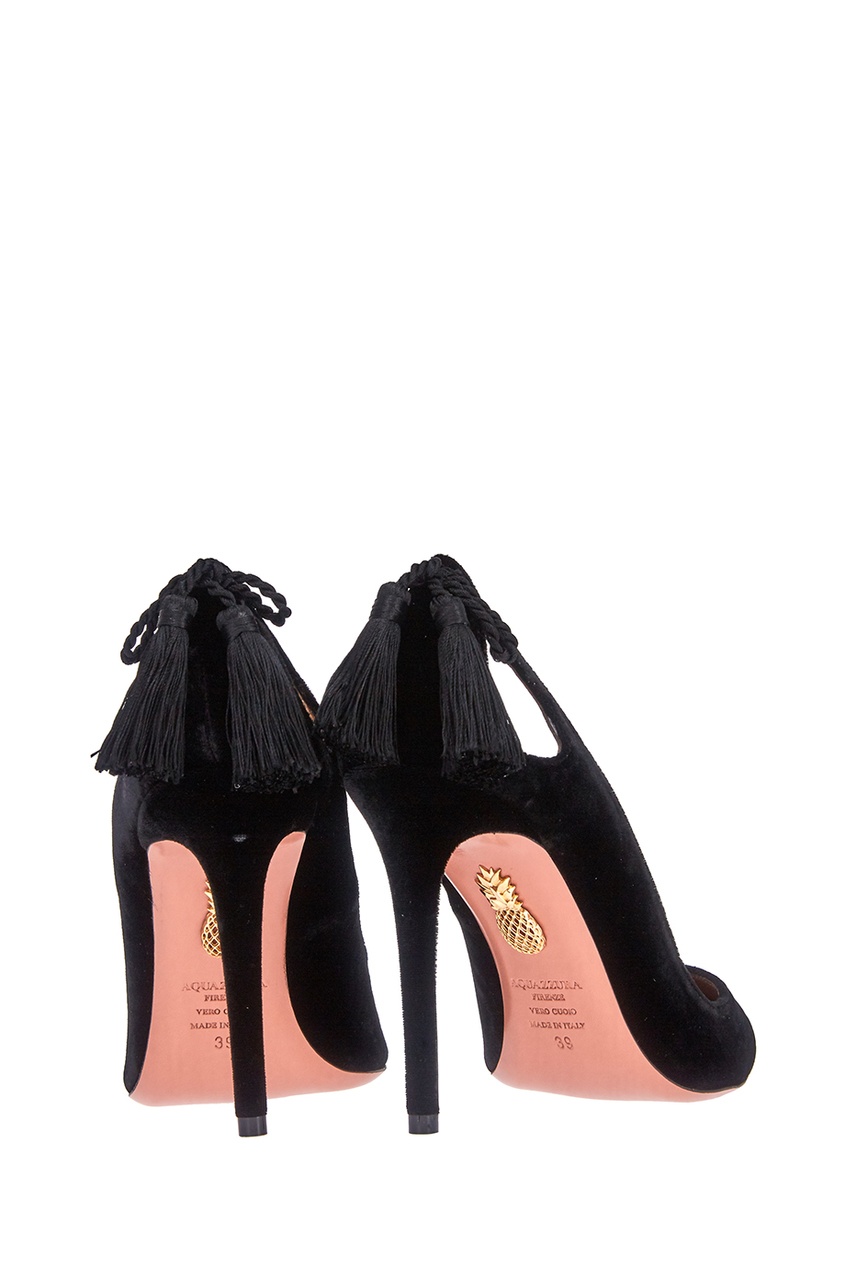 фото Бархатные туфли forever merilyn 105 aquazzura