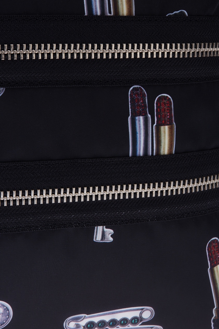 фото Текстильный рюкзак с принтом marc jacobs (the)
