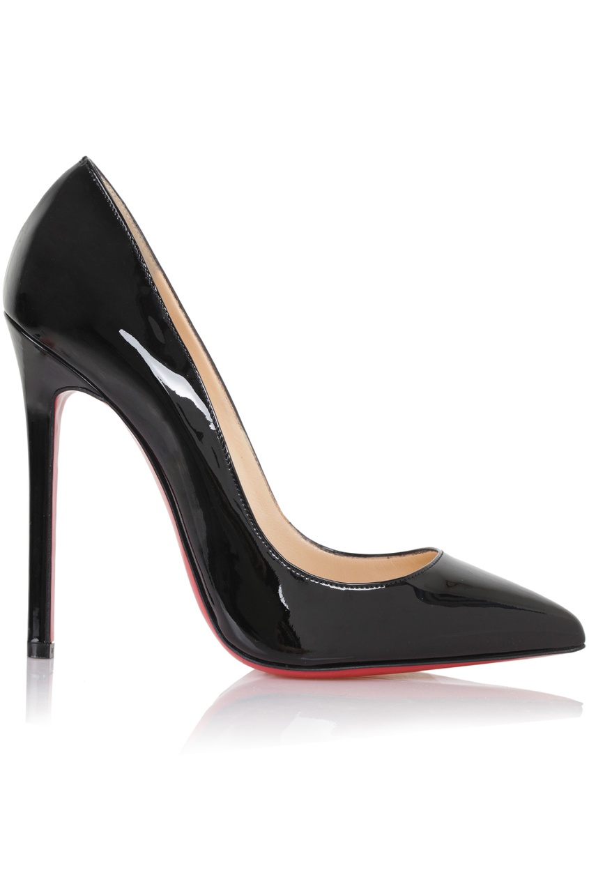 фото Кожаные туфли Pigalle 120 Patent Calf Christian louboutin