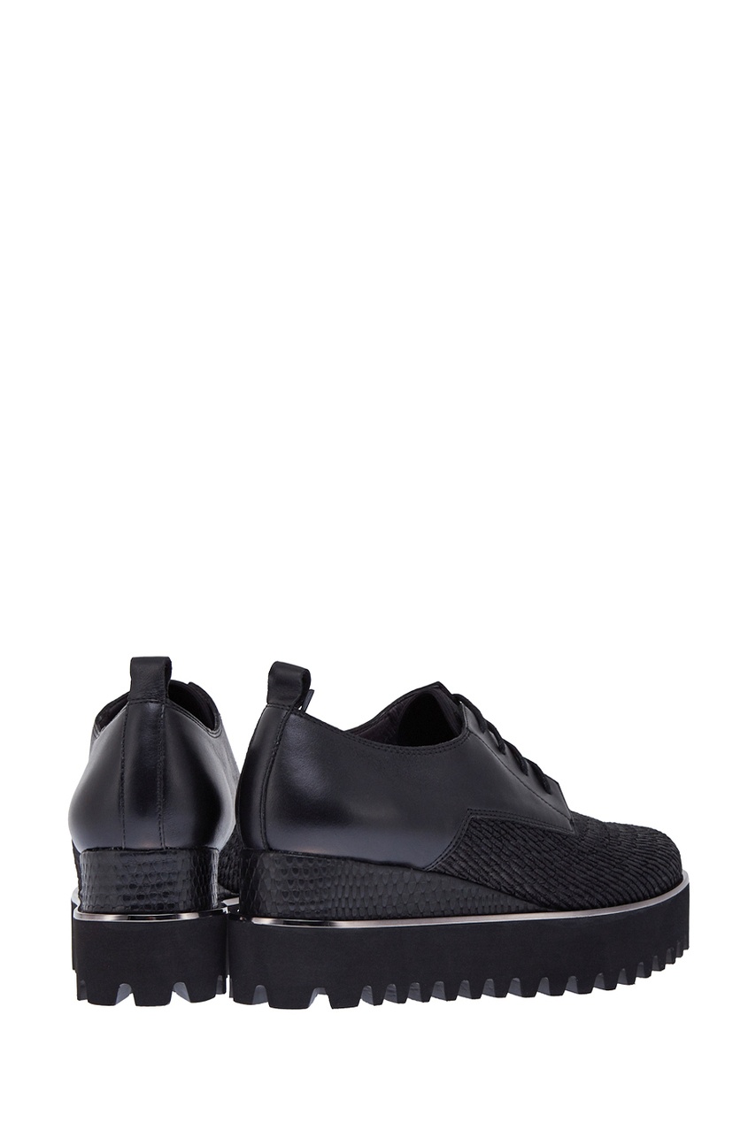 Полуботинки из кожи и текстиля Juko