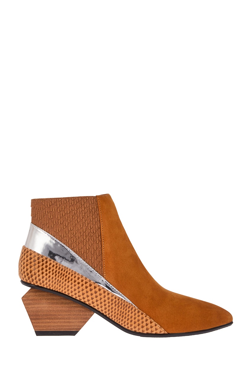 United Nude Бежевые ботильоны из кожи Jacky Lee сумка jacky