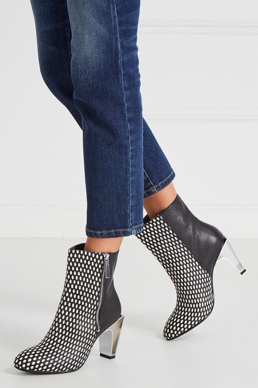 Кожаные ботильоны Icon Boot Hi