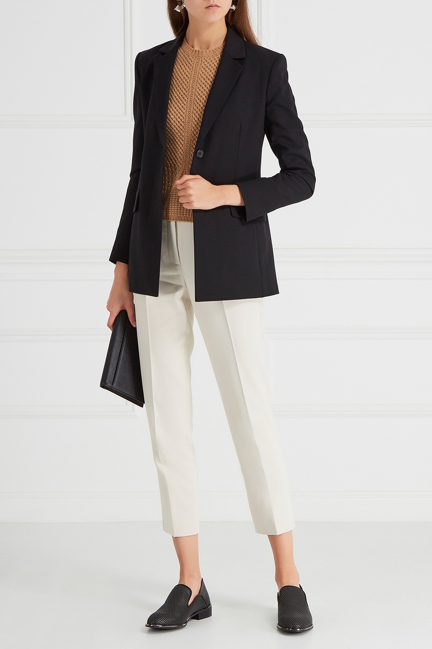 Полуботинки из кожи металликом Jamie