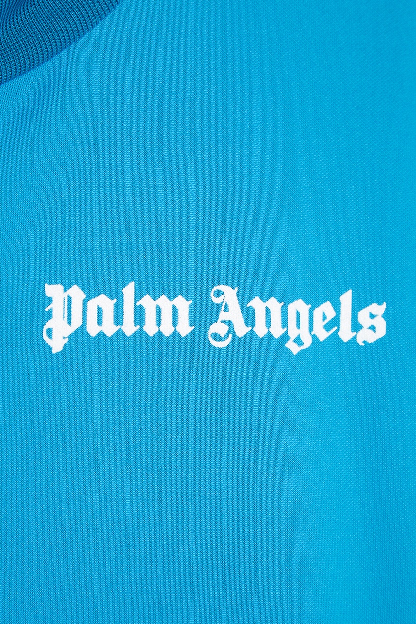 фото Голубая олимпийка с лампасами Palm angels