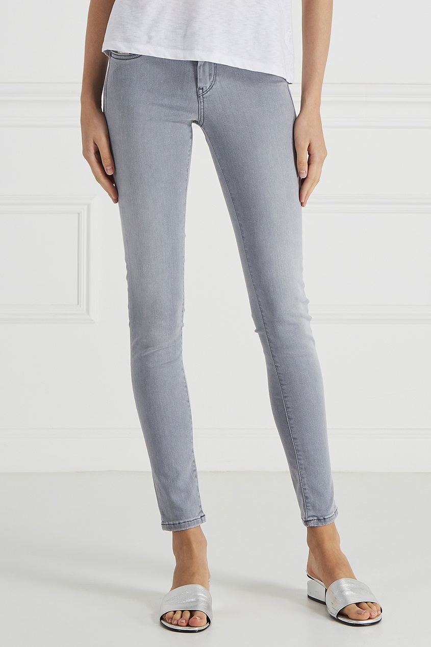 

Комбинированные джинсы, Серый