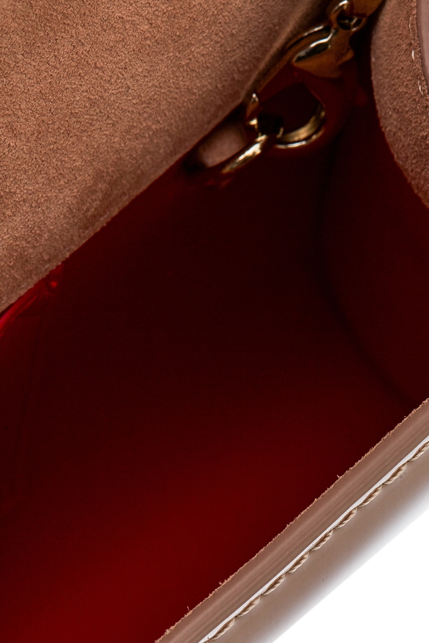 

Кожаный клатч Vero Dodat Clutch, Бежевый
