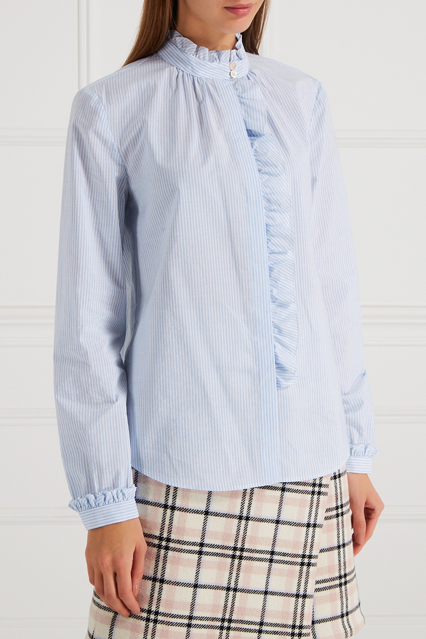 Рубашка с оборками