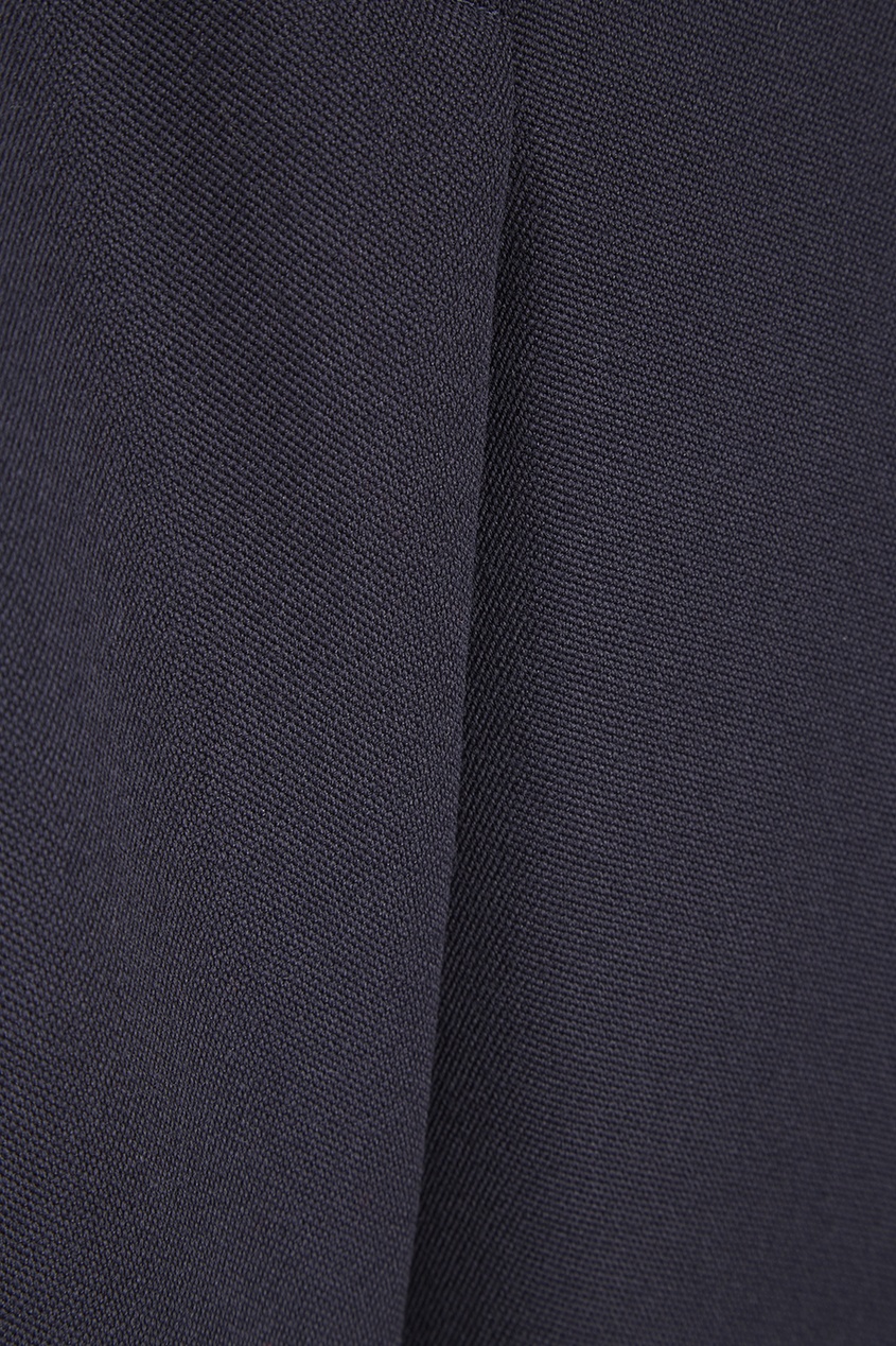 фото Шерстяные брюки со складками victoria beckham