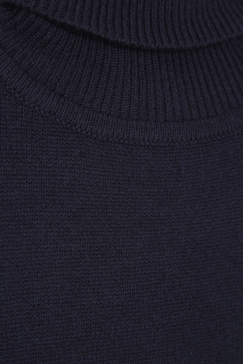 фото Синий свитер из кашемира victoria beckham