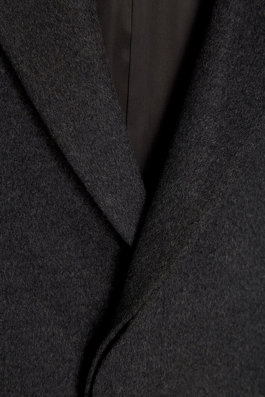 фото Однобортное пальто из шерсти и кашемира Prada