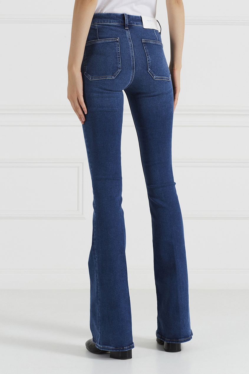 фото Голубые джинсы-клеш bodycon marrakesh mih jeans