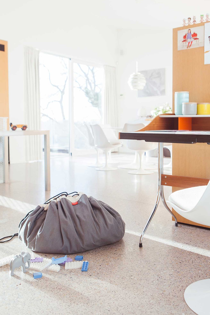 Игровой коврик и мешок для игрушек