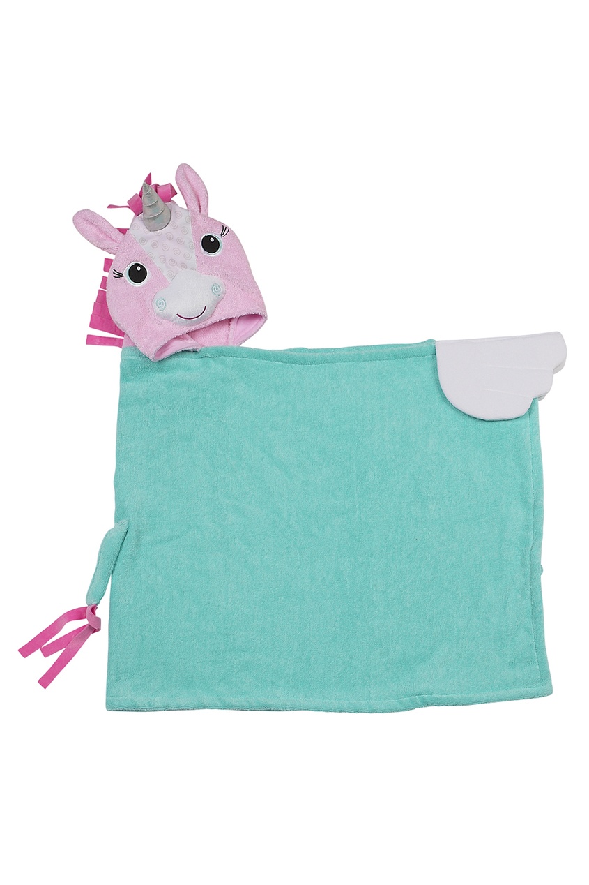 фото Цветное полотенце с капюшоном zoocchini