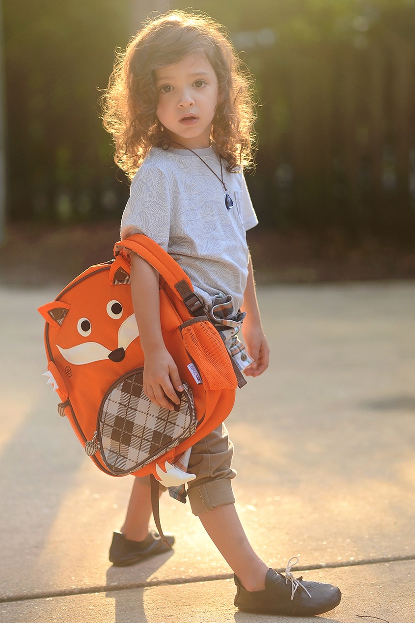 фото Детский рюкзак с лисой zoocchini