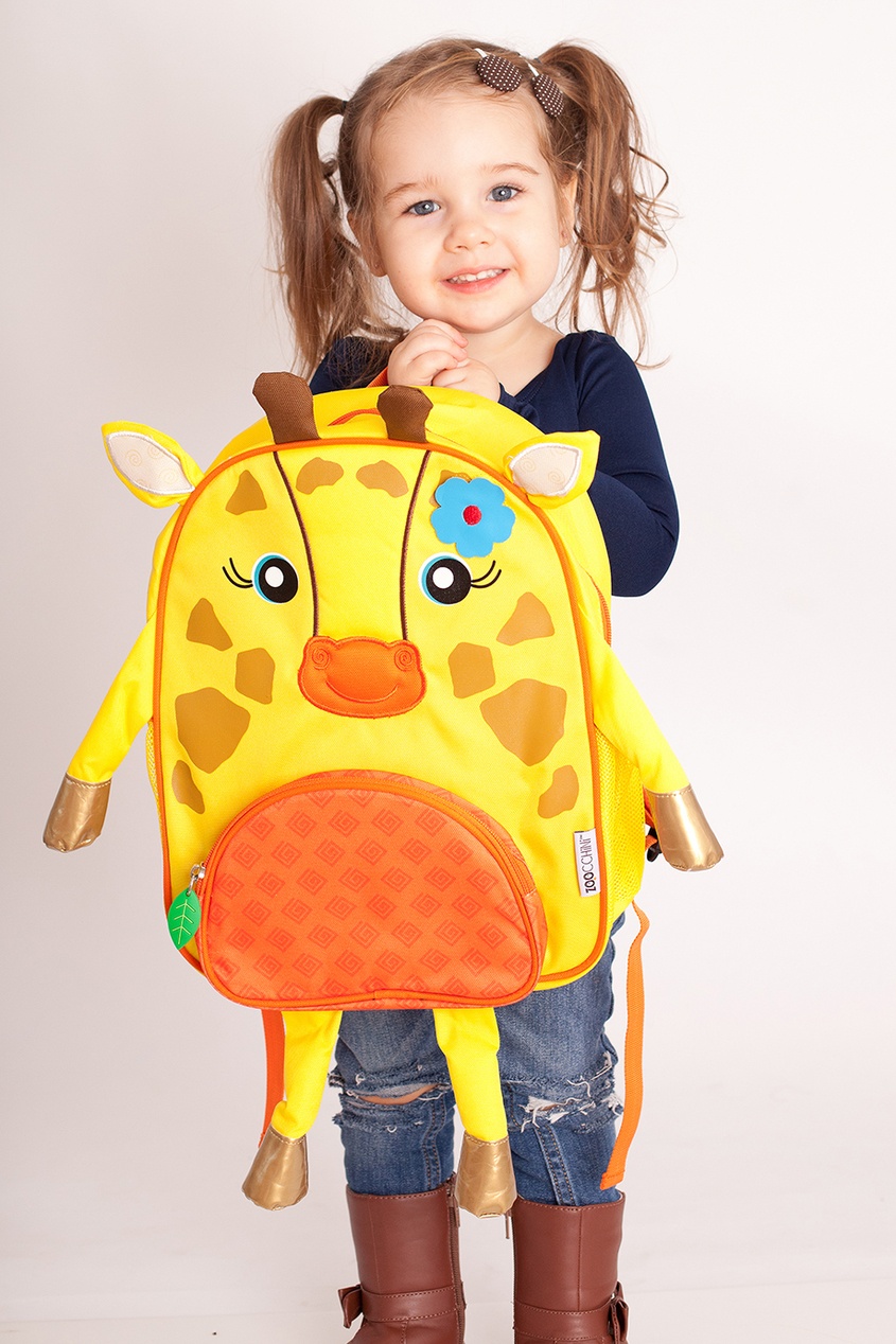 фото Детский рюкзак с жирафом zoocchini