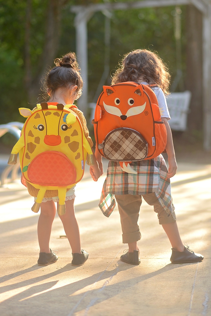 фото Детский рюкзак с жирафом zoocchini