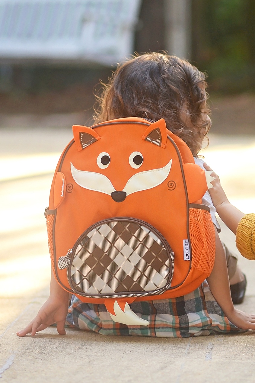 фото Детский рюкзак с лисой zoocchini