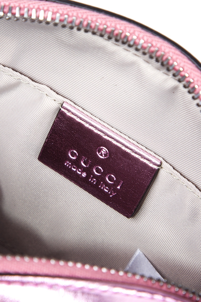 фото Блестящая сумка с аппликацией Gucci kids