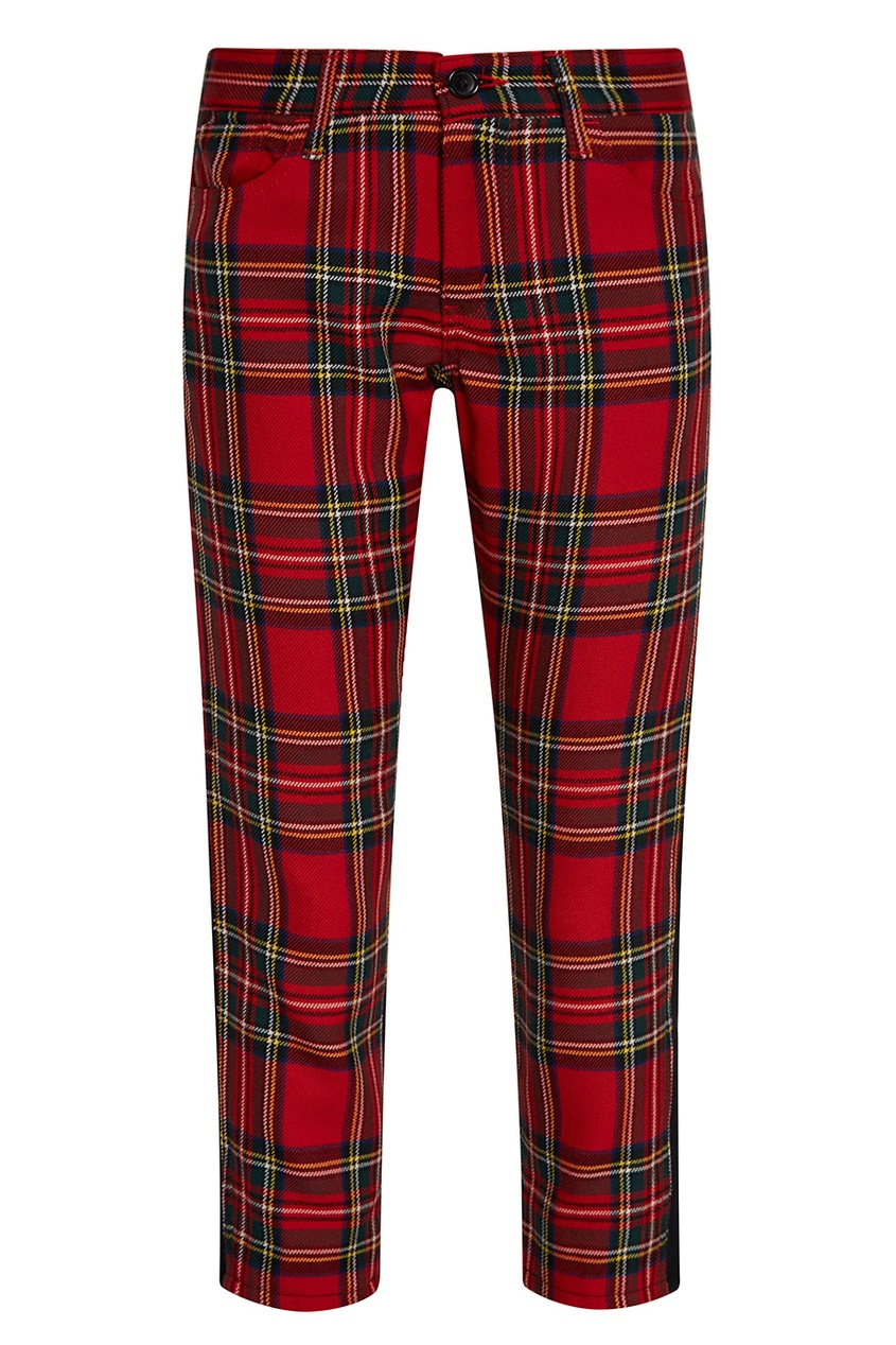 фото Брюки в клетку tartan junya watanabe