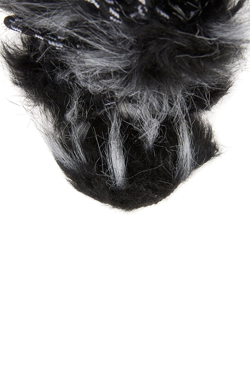 Резиновые ботинки с мехом