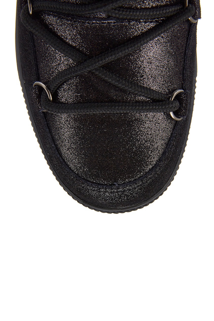 фото Кожаные ботинки-луноходы черные colors of california