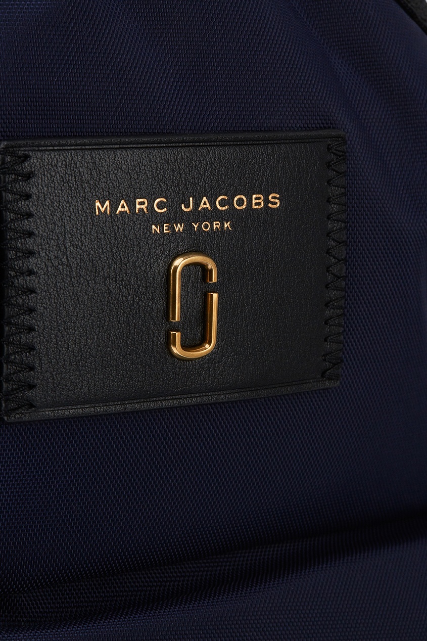 фото Текстильный рюкзак синий The marc jacobs