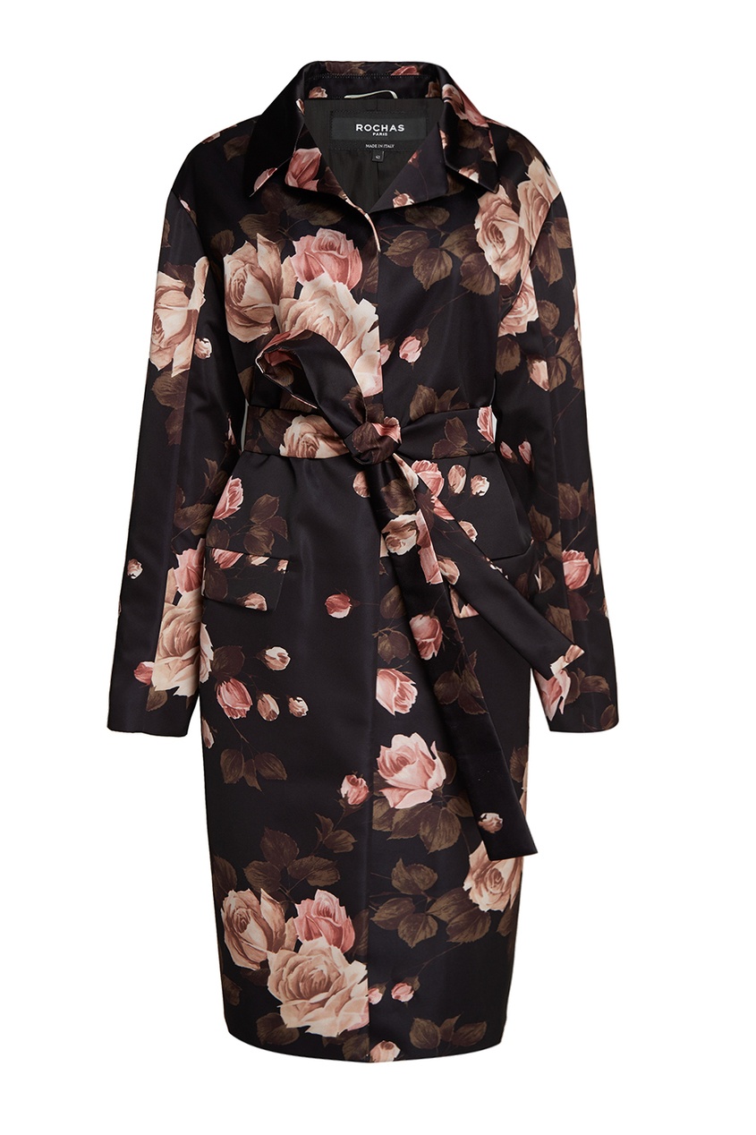 Пальто с принтом